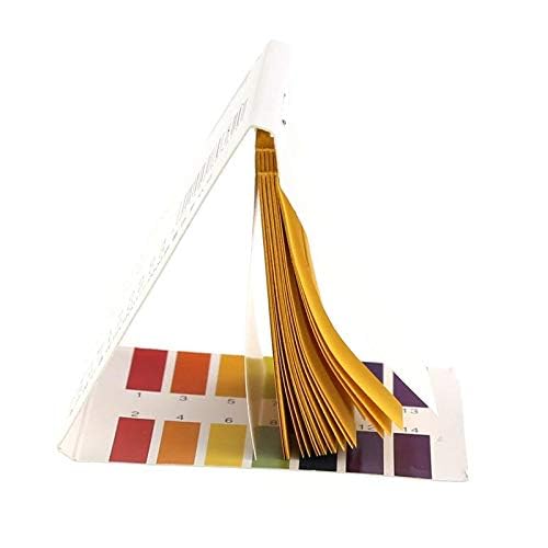 80Pcs Professional 1-14 Ph Litmus Paper Ph Tester Papers Ph Meters Indicator Paper Water Cosmetics Soil Acidity Test Strips Lab Supplies and Consumables