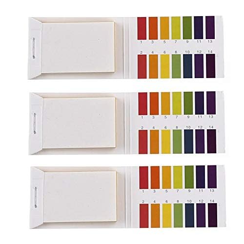 80Pcs Professional 1-14 Ph Litmus Paper Ph Tester Papers Ph Meters Indicator Paper Water Cosmetics Soil Acidity Test Strips Lab Supplies and Consumables