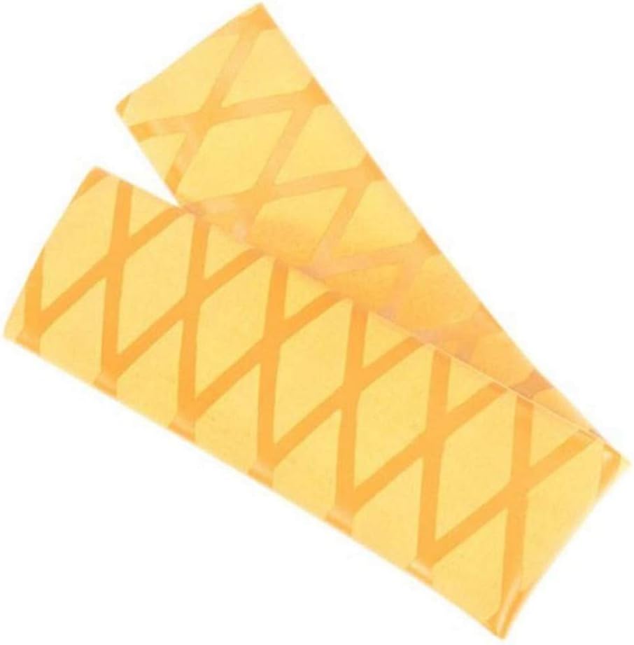 X-Tube Heat Shrink Wrap Tubing for Fishing Rod Grips with Non Slip and Insulation 39"&64" Lengths Durable Repair - 5 Color 14 Sizes Yellow Length:39'' Diamter:35mm