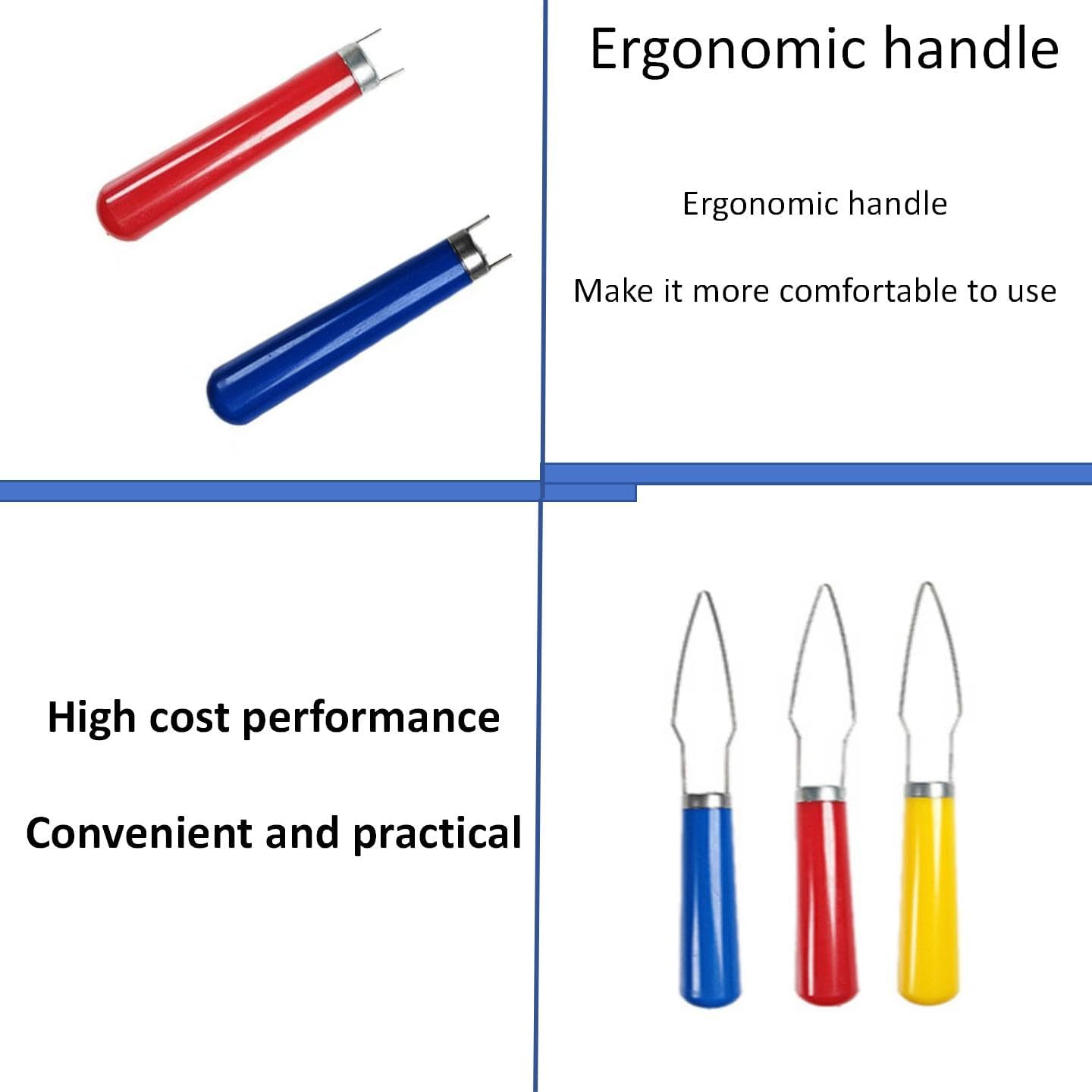 2 Pcs Button Hooks for Seniors, One-Hand Dressing Aid Tools with Comfort Grip Handle, Button Assist Devices for Arthritis, Parkinson’s, and Independent Living, Easy Buttoning Aid (Random Colors)