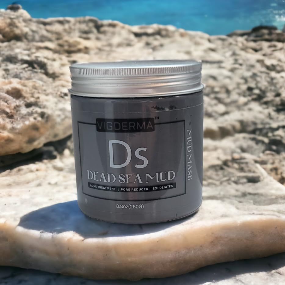 Dead Sea Mud Mask for Face and Body - Spa Quality Pore Minimizer for Acne, Beauty Face and Skin, Natural Skincare for Women, Men - Tightens Skin, Facial Skin Care Face Mask - 8.8 oz