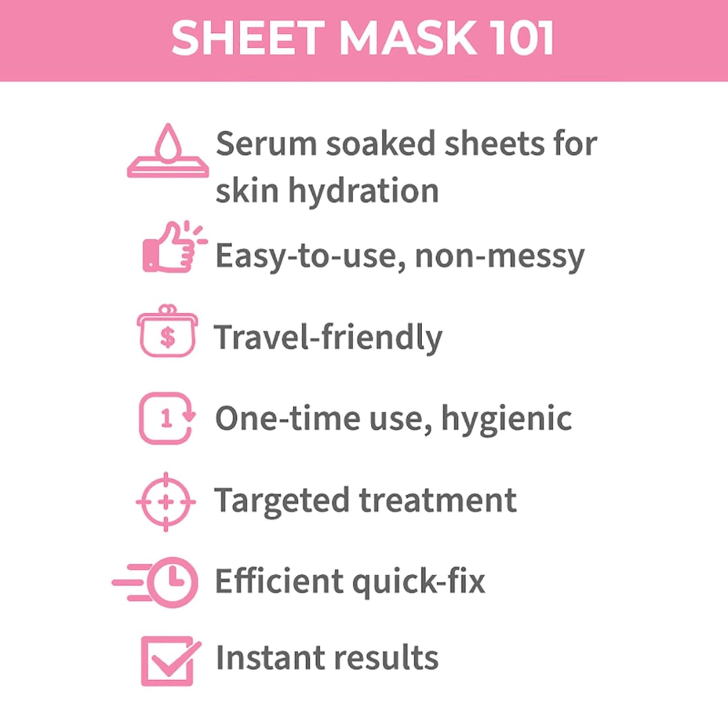 Naturals Skin Secrets Bubble Sheet Mask, Rice and Camellia, 0.67 oz - Hydrating, Skin Brightening Sheet Face Mask - Balances Oil Production