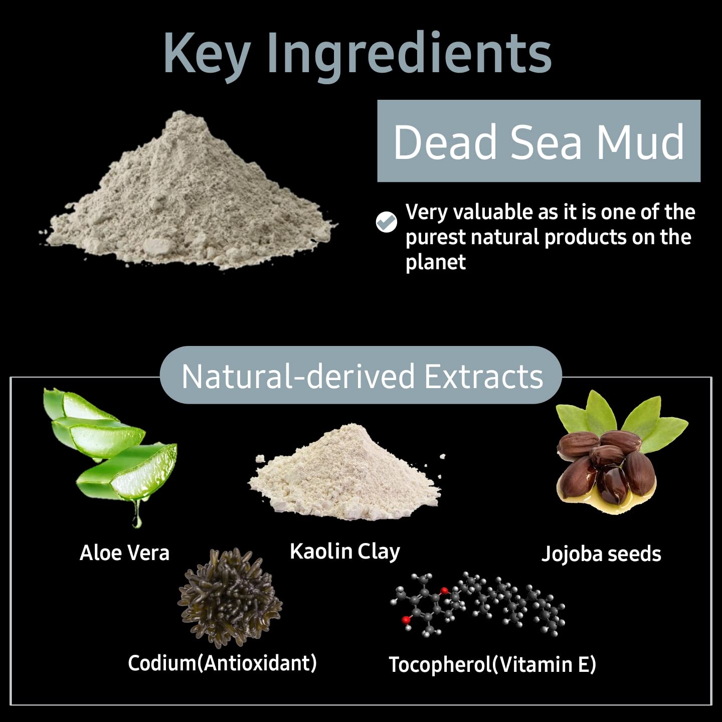 Dead Sea Mud Mask for Face and Body - Spa Quality Pore Minimizer for Acne, Beauty Face and Skin, Natural Skincare for Women, Men - Tightens Skin, Facial Skin Care Face Mask - 8.8 oz