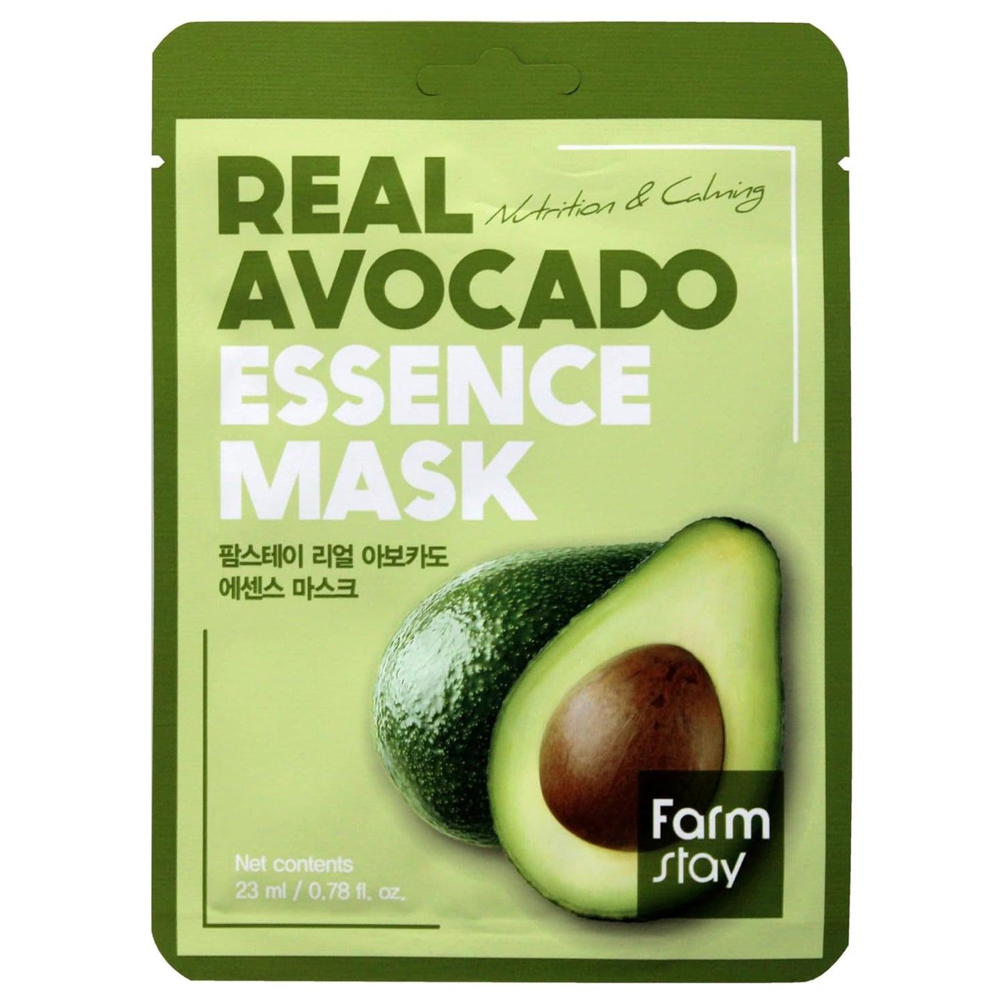 FARMSTAY Face Mask with Coconut Extract 23ml Real Avocado