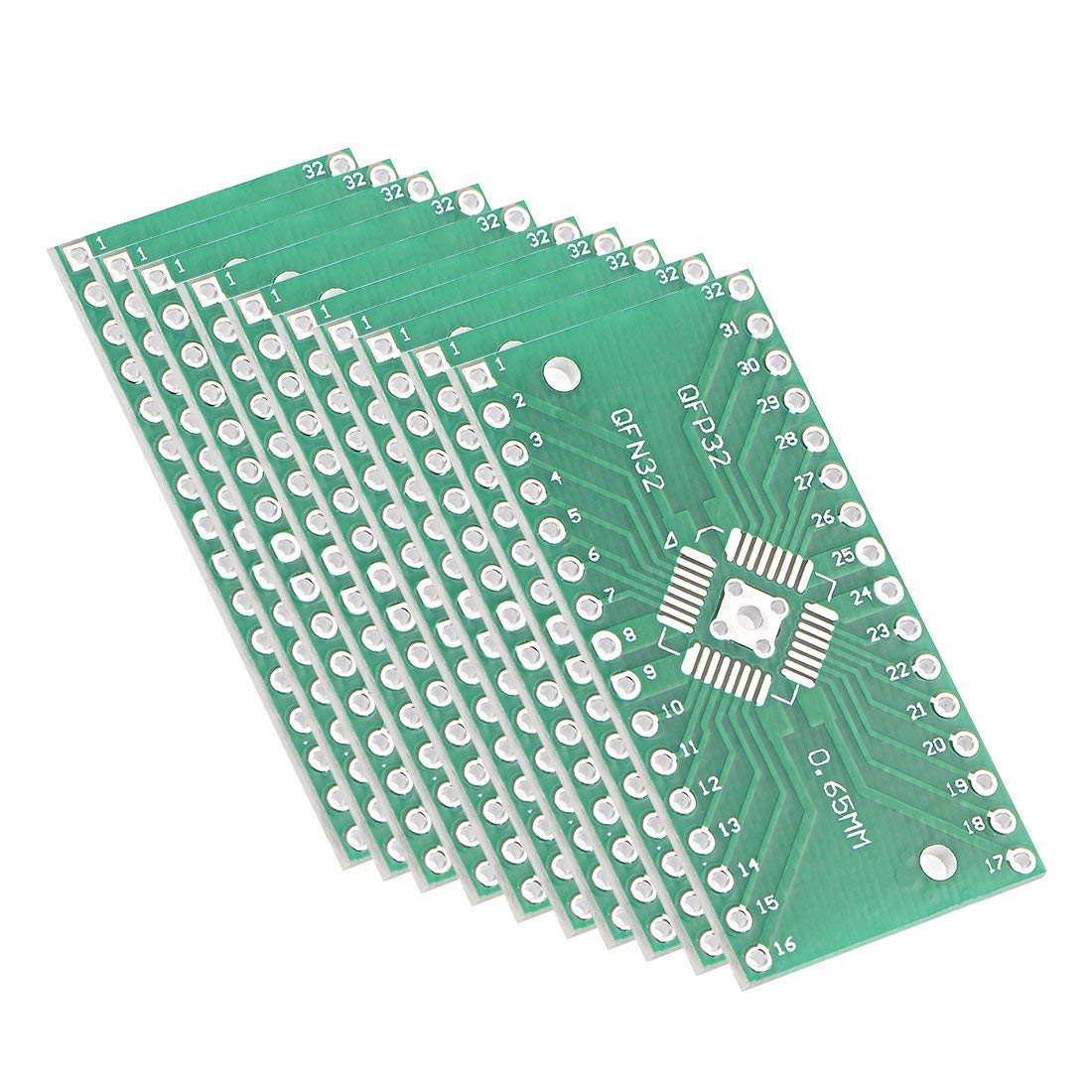 SSOP 28PIN 0.65 / SOP 28PIN 1.27 to DIP Adapter PCB Board SMD Converter 20pcs 17.78x40.64mm 10pcs