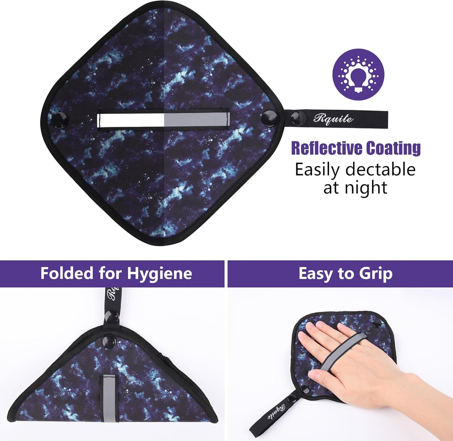 2 Pcs Pee Cloth, Pee Cloth for Women Hiking, Soft & Absorbent Pee Rag, Reusable Toilet Paper Washable, Wipes After Female Urination, Women Travel Camping Backpacking Essentials