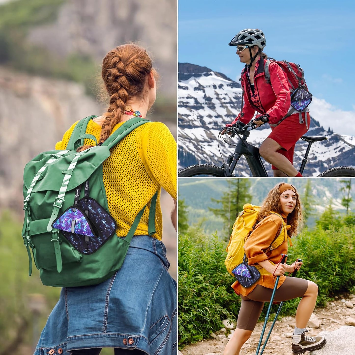 2 Pcs Pee Cloth, Pee Cloth for Women Hiking, Soft & Absorbent Pee Rag, Reusable Toilet Paper Washable, Wipes After Female Urination, Women Travel Camping Backpacking Essentials