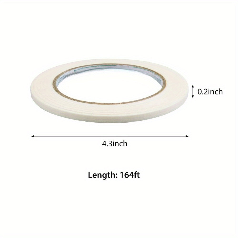 White Art Tape Masking Artists Tape Removable Paper Tape for Drafting Art Watercolor Painting Canvas Framing