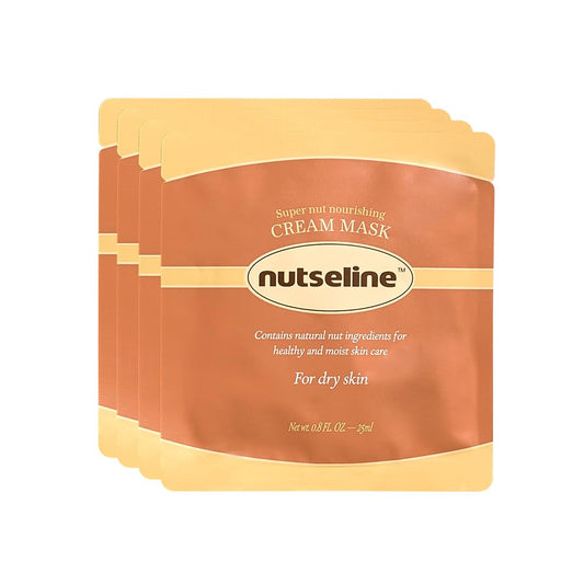 Super Nut Nourishing Cream Mask, Intensive Moisturizing Skincare Sheet Mask for Dry Skin, Vitalize Skin, Vegan Sheet Mask, (25ml / 0.8 fl oz.)