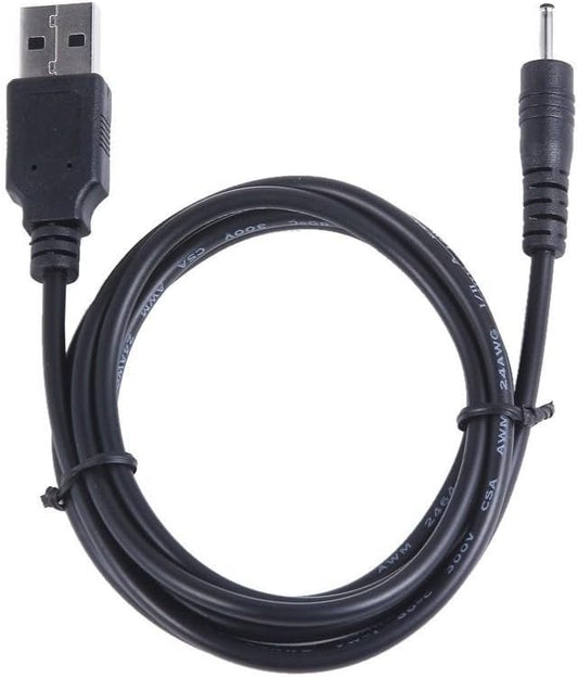 USB DC Power Charging Charger Cable Cord For RCA 10 Viking Pro RCT6303W87 / RCT6303W87DK Tablet